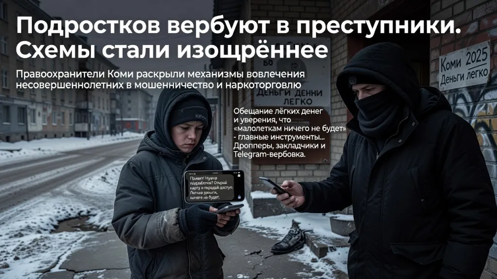 Подростков вербуют в преступники. Схемы стали изощрённее