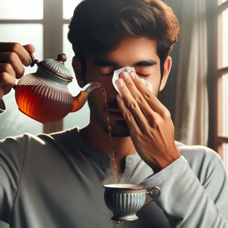 Промывание глаз чаем: традиции, польза и предостережения