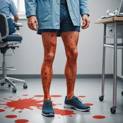 Что означает красное пятно на ноге: как не пропустить важные сигналы организма